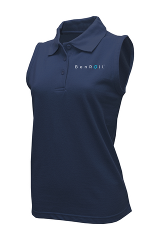 BenRoll Women's Sleeveless Polo