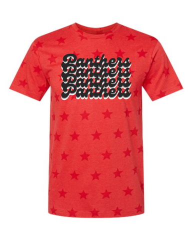 Stacked Panthers Tee